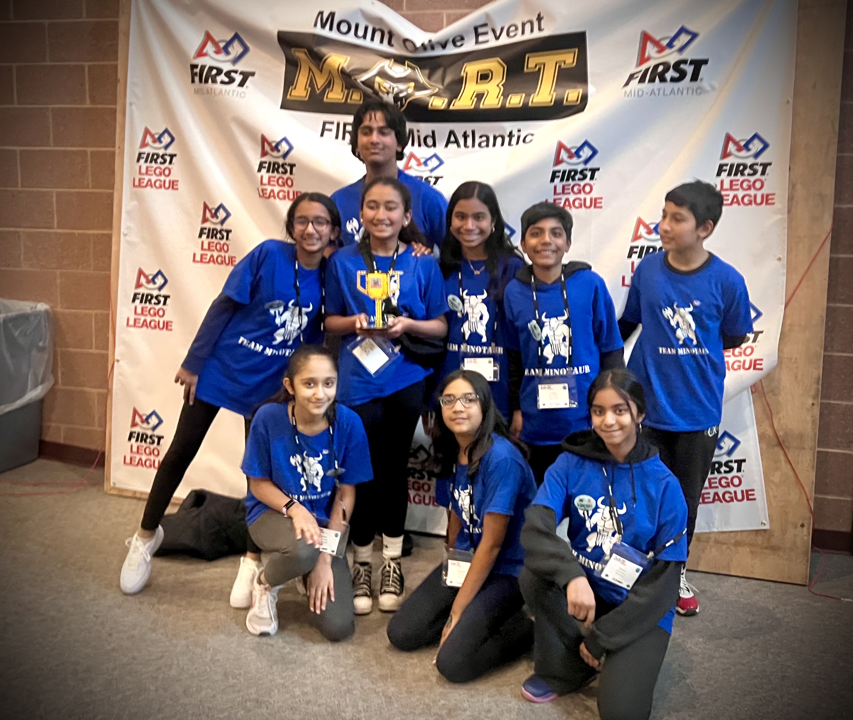 Mentoring FIRST Lego League Team Minotaur