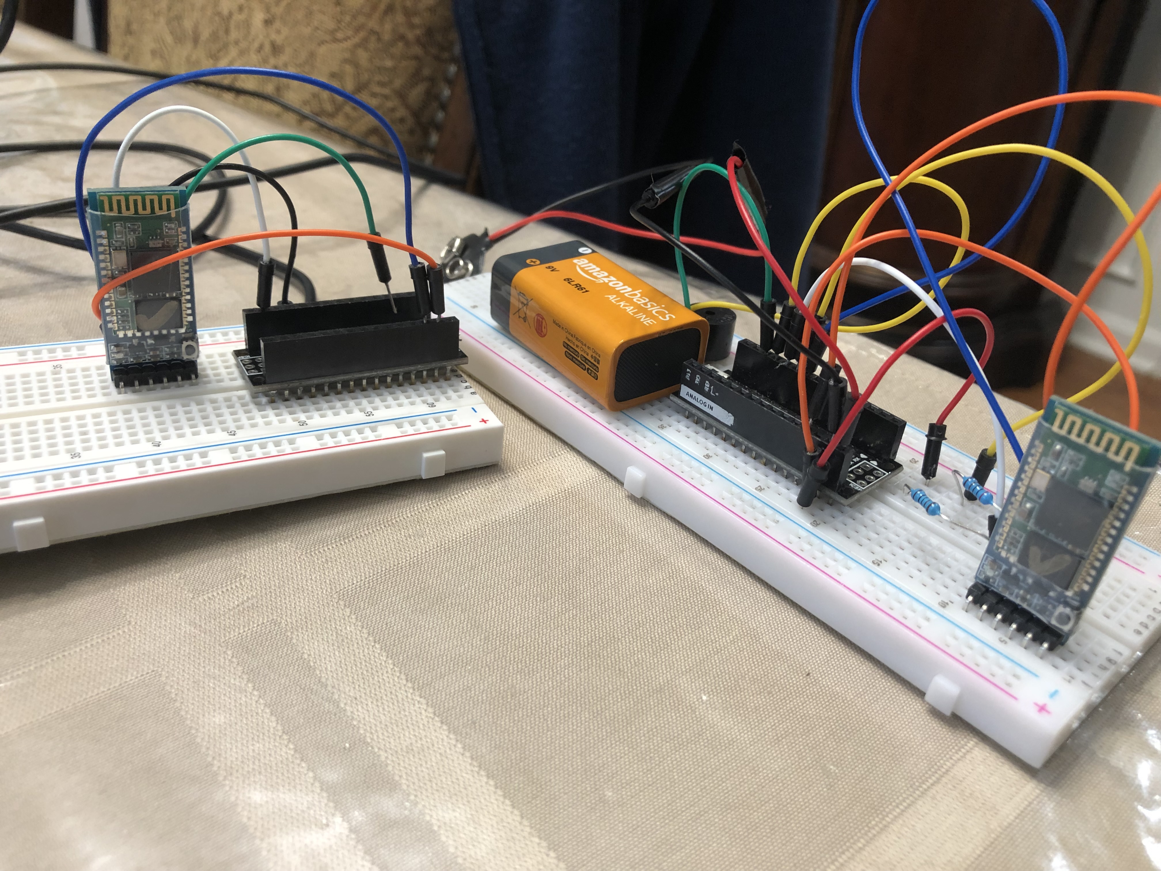 My Child Car Safety Device Prototype