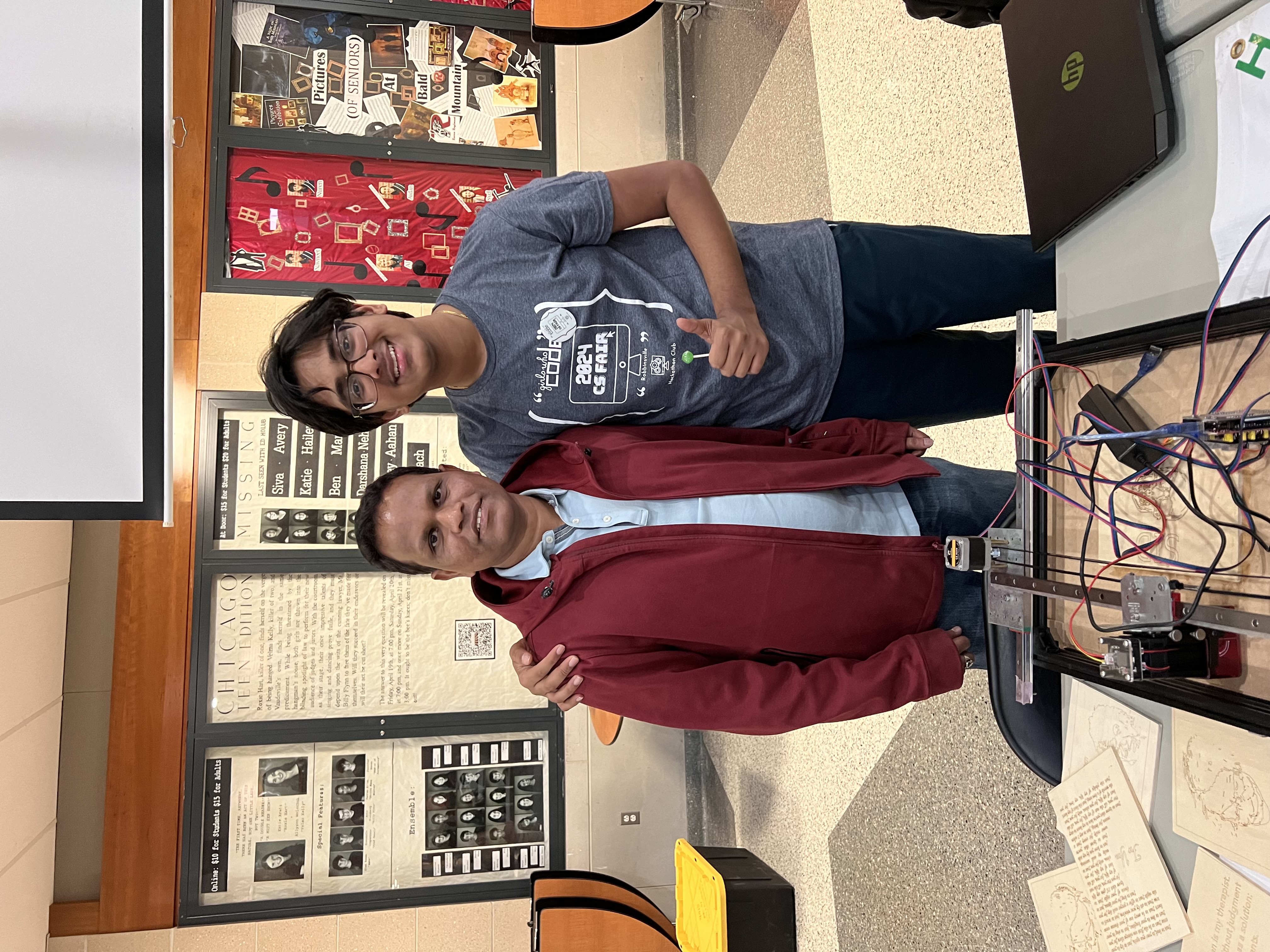 Ram Uncle - My 4H IoT Mentor at the RHS CS Fair